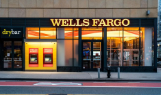 Une succursale de la banque Wells Fargo à New York