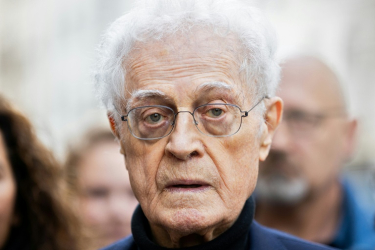 L'ancien Premier ministre socialiste Lionel Jospin le 22 mai 2024 à Paris ( AFP / Antonin UTZ )