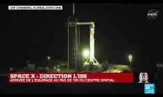 Départ vers l'ISS : arrivée de l'équipage au pas de tir du Centre spatial