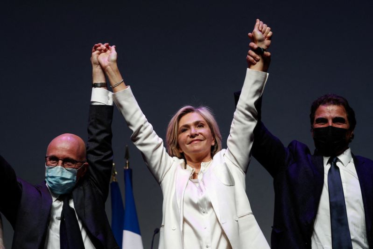 INTRONISÉE CANDIDATE À L'ELYSÉE, PÉCRESSE PLAIDE POUR UNE EUROPE DES NATIONS