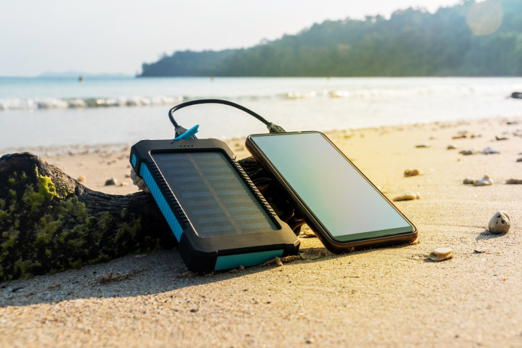 chargeur solaire portable