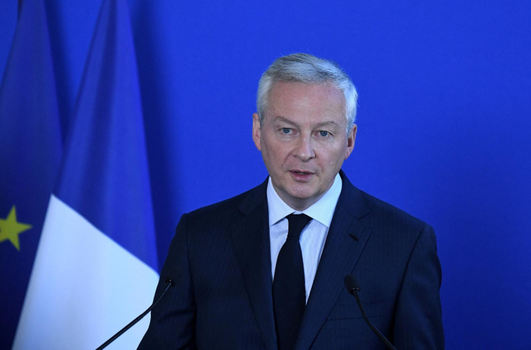 Le ministre de l'Economie Bruno Le Maire. ( AFP / ERIC PIERMONT )