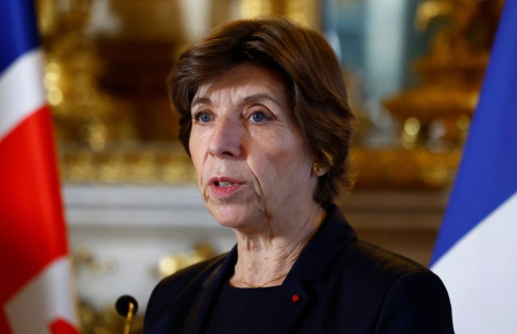 La ministre française des Affaires étrangères et européennes, Catherine Colonna