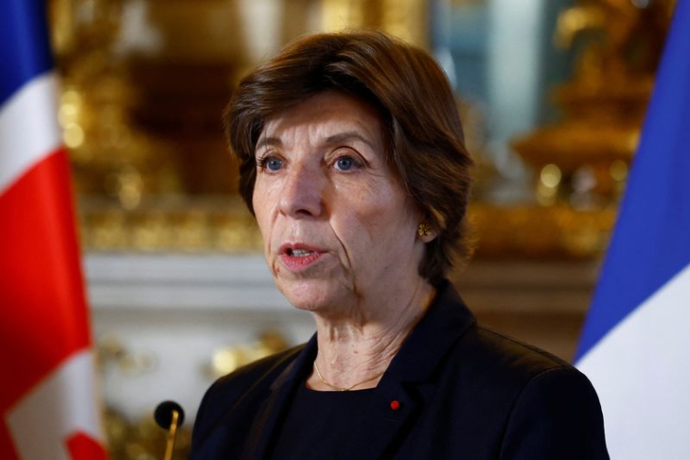 La ministre française des Affaires étrangères et européennes, Catherine Colonna