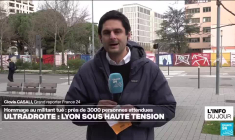 Lyon sous haute surveillance avant une marche en hommage à Quentin Deranque