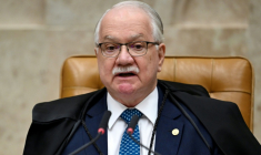 Le président de la Cour suprême (STF) du Brésil, Edson Fachin, le 2 septembre 2026 à Brasilia ( AFP / Evaristo Sa )