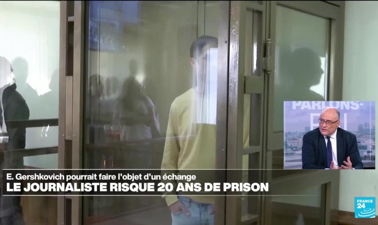 Décryptage : en Russie, début du procès du premier journaliste occidental depuis 1991