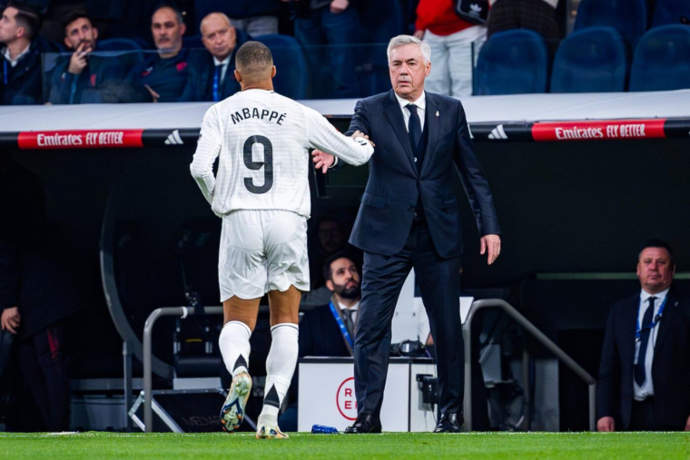 Ancelotti donne des nouvelles de Mbappé et évoque son avenir au Real Madrid