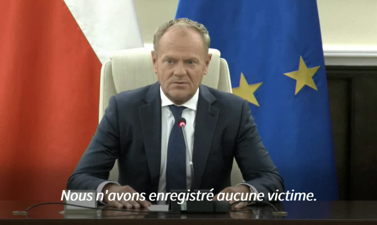 Pologne: des "objets hostiles" abattus après des violations de l'espace aérien