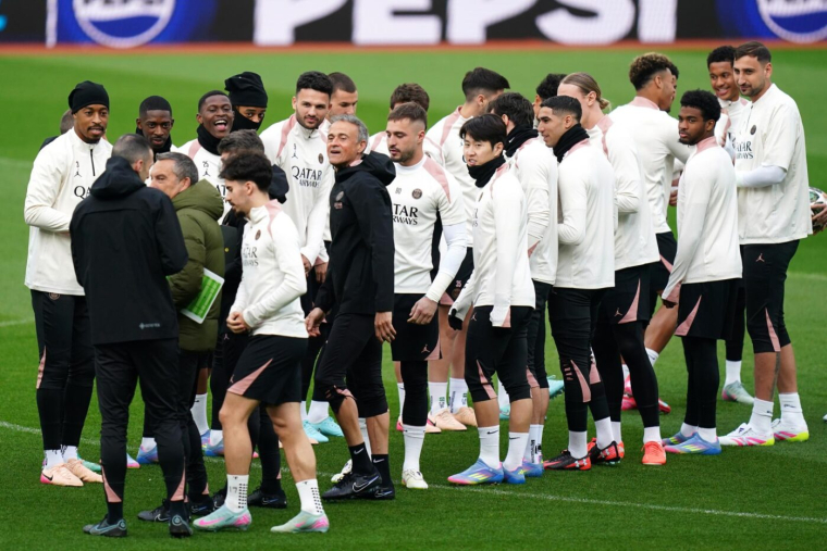 Le PSG au complet pour défier Arsenal