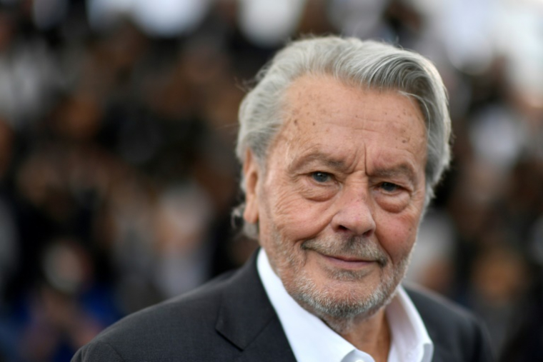 Alain Delon le 19 mai 2019, à Cannes, dans les Alpes-Maritimes ( AFP / CHRISTOPHE SIMON )