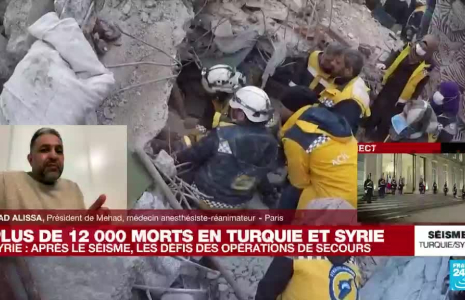 Séisme : "le bilan est très lourd" dans les zones de Syrie fragilisées par la guerre
