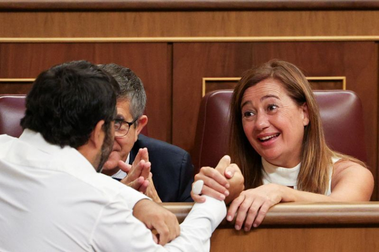 Francina Armengol, du Parti socialiste ouvrier espagnol (PSOE), à Madrid, en Espagne