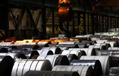 Le site belge du fabricant d'acier inoxydable Aperam, à Genk