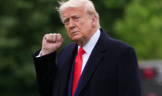 Donald Trump à Washington, aux États-Unis, le 22 mai 2025. ( GETTY IMAGES NORTH AMERICA / KEVIN DIETSCH )