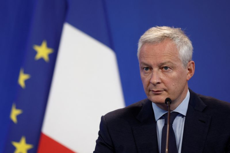 La photo du ministre de l'Economie et des Finances, Bruno Le Maire
