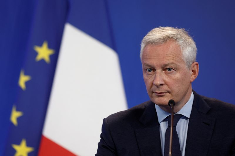 Le ministre français de l'Economie et des Finances, Bruno Le Maire