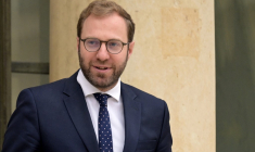 Antoine Armand à Paris, le 31 octobre 2024. ( AFP / BERTRAND GUAY )