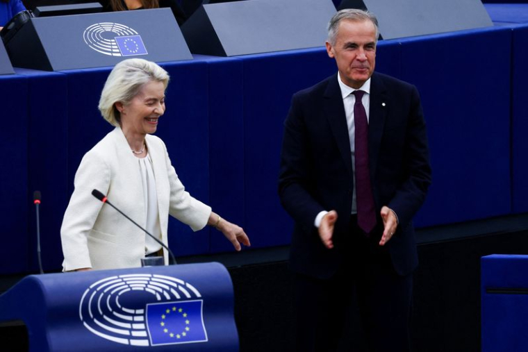 Discours sur l'état de l'Union européenne (SOTEU) prononcé par la présidente de la Commission européenne, Ursula von der Leyen, à Strasbourg