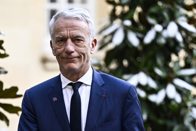 Patrick Martin, président du Medef, le 18 janvier 2024, à Paris ( AFP / JULIEN DE ROSA )