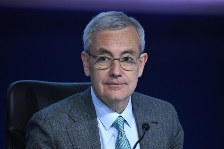 Jean-Pierre Clamadieu, le 21 avril 2022, à Paris ( AFP / ERIC PIERMONT )