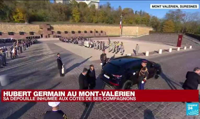 Hubert Germain au Mont-Valérien : un mémorial inauguré en juin 1960 par Charles de Gaulle