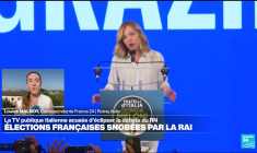 Italie: l'impasse de la TV publique sur les élections françaises fait des remous
