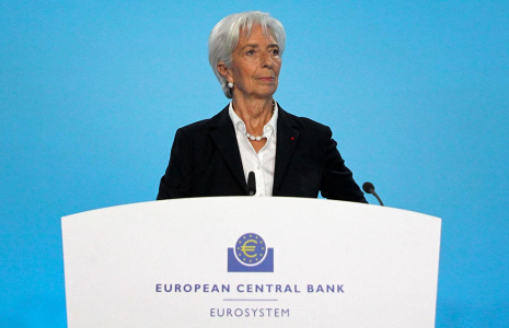 Le 15 décembre dernier, la BCE présidée par Christine Lagarde, a annoncé un nouveau relèvement de ses taux directeurs, cette fois de 50 points de base. (© AFP)