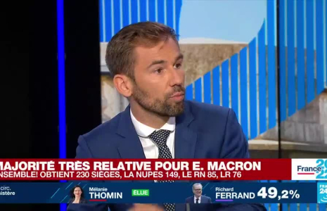 Législatives : "Nous resterons dans l'opposition", assure Christian Jacob, président de LR