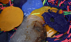 De la matière plastique prête à être recyclée. (illustration) ( AFP / ALAIN JOCARD )