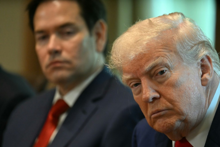Donald Trump à la Maison-Blanche à Washington, aux Etats-Unis, le 30 avril 2025 ( AFP / Jim WATSON )