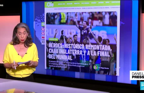 Demi-finales du Mondial: "Le coeur brisé des Anglais"
