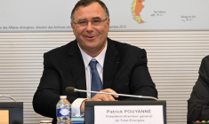 Le PDG de TotalEnergies Patrick Pouyanné, le 9 novembre 2022 à Paris. ( AFP / BERTRAND GUAY )