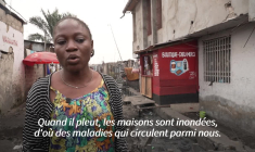 En RDC, la difficile lutte contre le choléra dans un quartier déshérité de Kinshasa