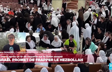 Israël : réunion du cabinet de sécurité après la frappe attribuée au Hezbollah sur le plateau du Golan