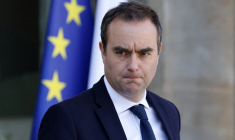 Sébastien Lecornu, le 5 mars 2025, à Paris ( AFP / LUDOVIC MARIN )