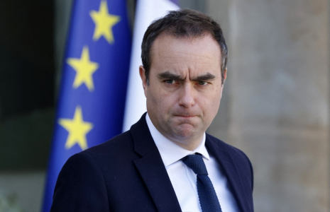 Sébastien Lecornu, le 5 mars 2025, à Paris ( AFP / LUDOVIC MARIN )