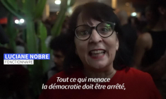 Des Brésiliens célèbrent la détention de l'ex-président Jair Bolsonaro