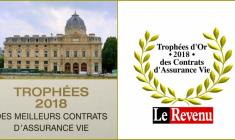La remise des Trophées 2018 du Revenu des meilleurs contrats d'assurance vie a eu lieu le jeudi 22 mars au tribunal de commerce de Paris. (© DR)
