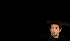 Le chanteur-compositeur Patrick Bruel à Paris, le 3 juin 2024 ( AFP / GEOFFROY VAN DER HASSELT )