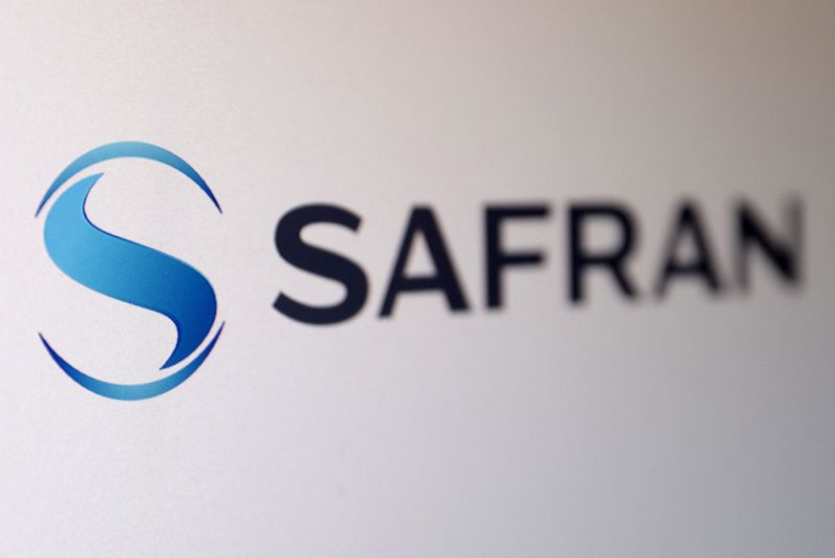 L'illustration montre le logo du groupe Safran