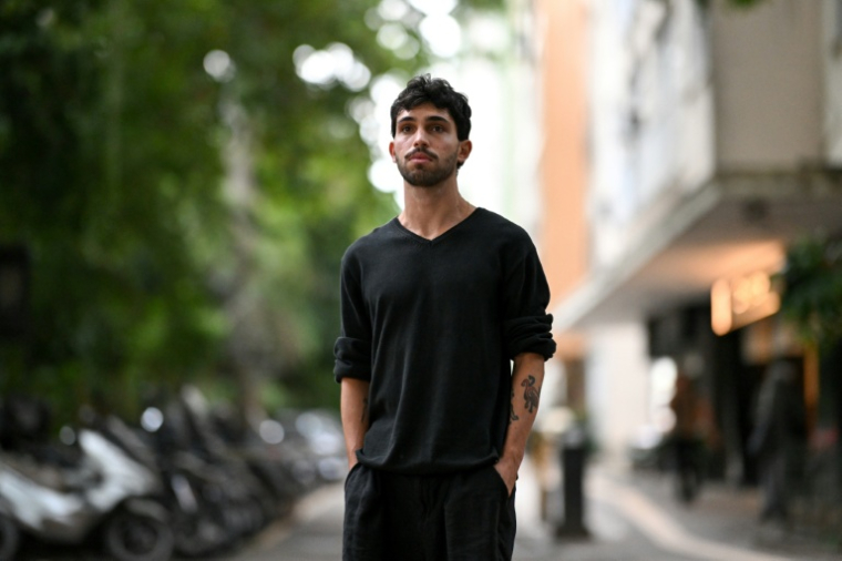 Eduardo Metzker, 29 ans, victime d'un vol de téléphone portable, à  Rio de Janeiro, le 21 septembre 2026 ( AFP / MAURO PIMENTEL )