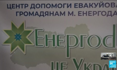 Ukraine : à Zaporijjia, un centre d'aide pour les déplacés d'Enerhodar
