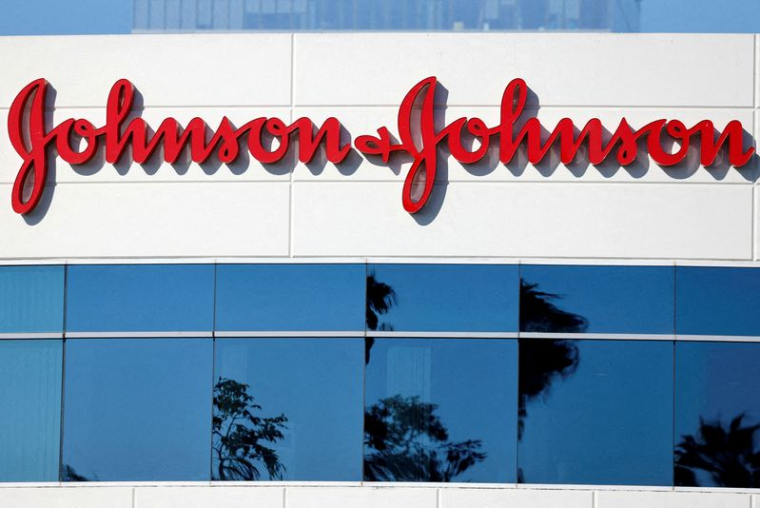 Photo d'archives du logo de Johnson & Johnson