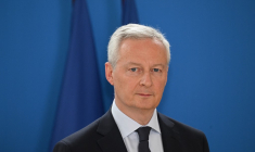 Bruno Le Maire à Paris, le 1er juillet 2023. ( AFP / STEFANO RELLANDINI )