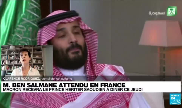 Emmanuel Macron reçoit le prince saoudien MBS à l’Élysée, un dîner qui dérange