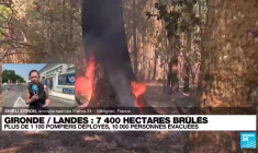 Incendies en Gironde : des renforts européens contre les feux qui se multiplient