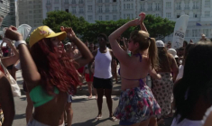 Brésil: Rio sur un air latino avant le concert de Shakira