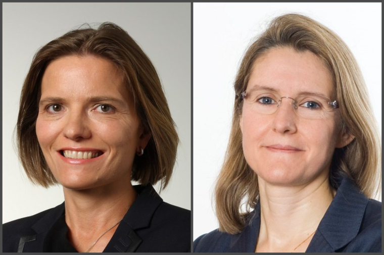 Nadège Dufossé, responsable de l'allocation d'actifs et de la stratégie cross asset chez Candriam, Florence Pisani, Directeur de la recherche économique chez Candriam. (crédit : DR)