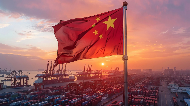 La deuxième économie mondiale pourrait bien croître d'environ 5 % l'année prochaine, conformément aux objectifs récents du gouvernement. (Crédits: Adobe Stock / image générée par IA)